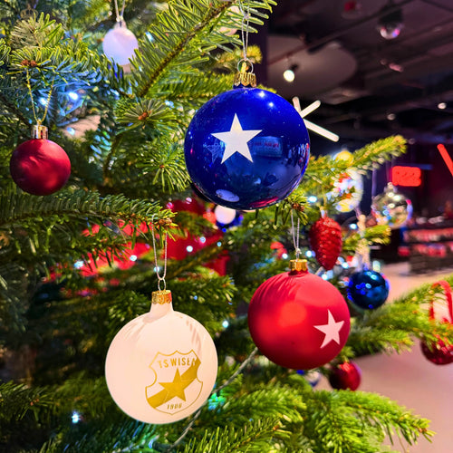 Zestaw 3 bombek - gwiazdy Wisła Kraków Offical FanShop