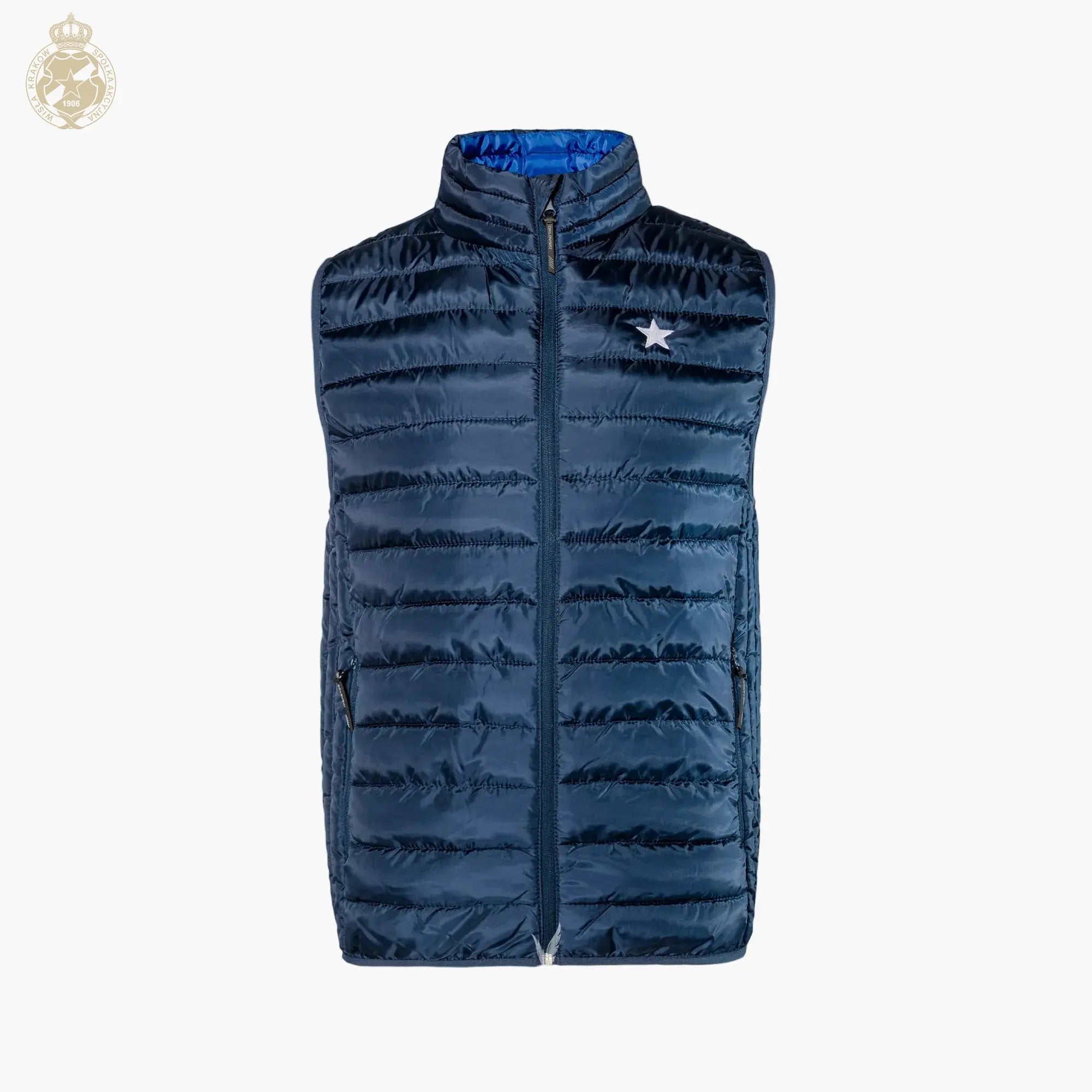 Bezrękawnik Biała Gwiazda - granatowy - Orlovski