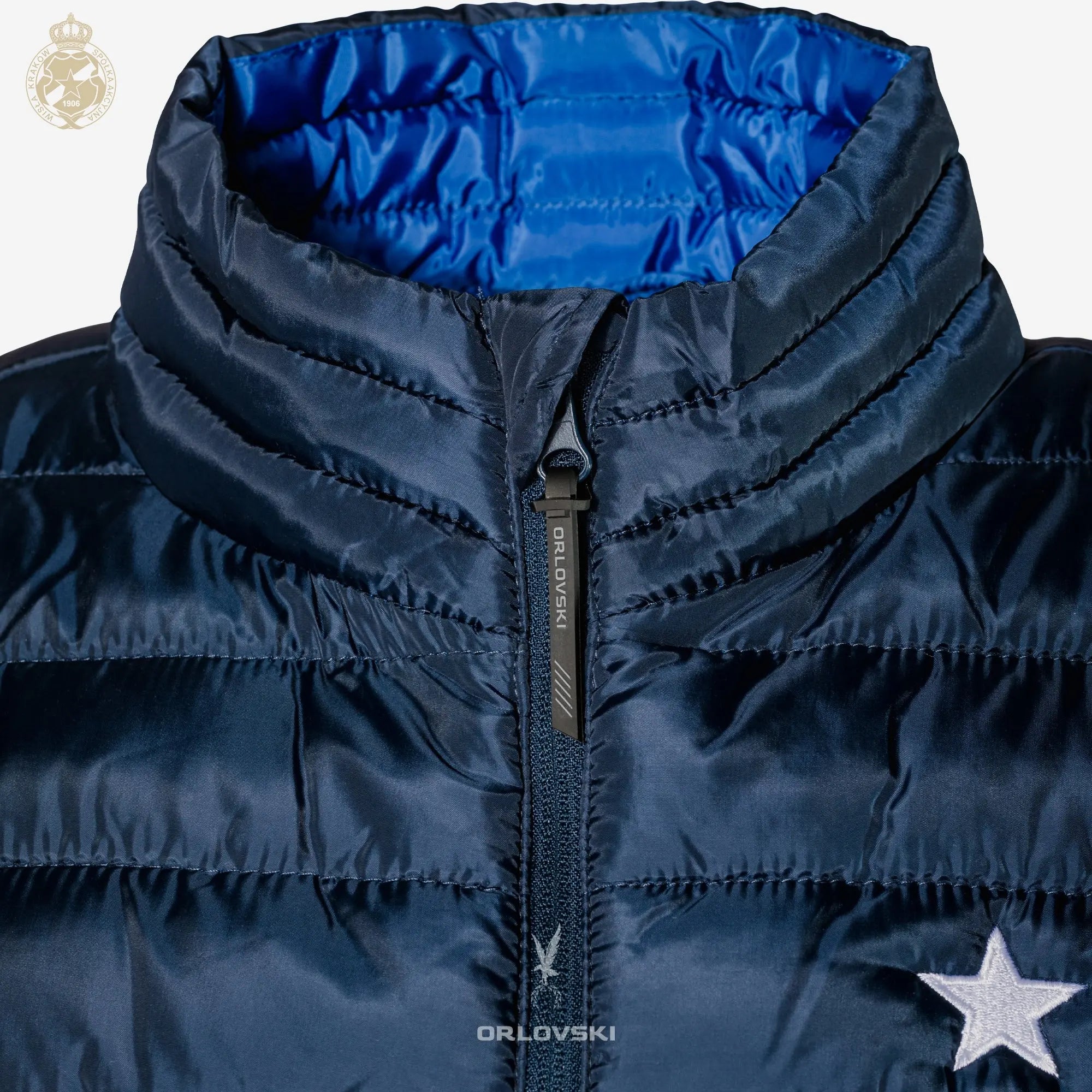 Bezrękawnik Biała Gwiazda - granatowy - Orlovski