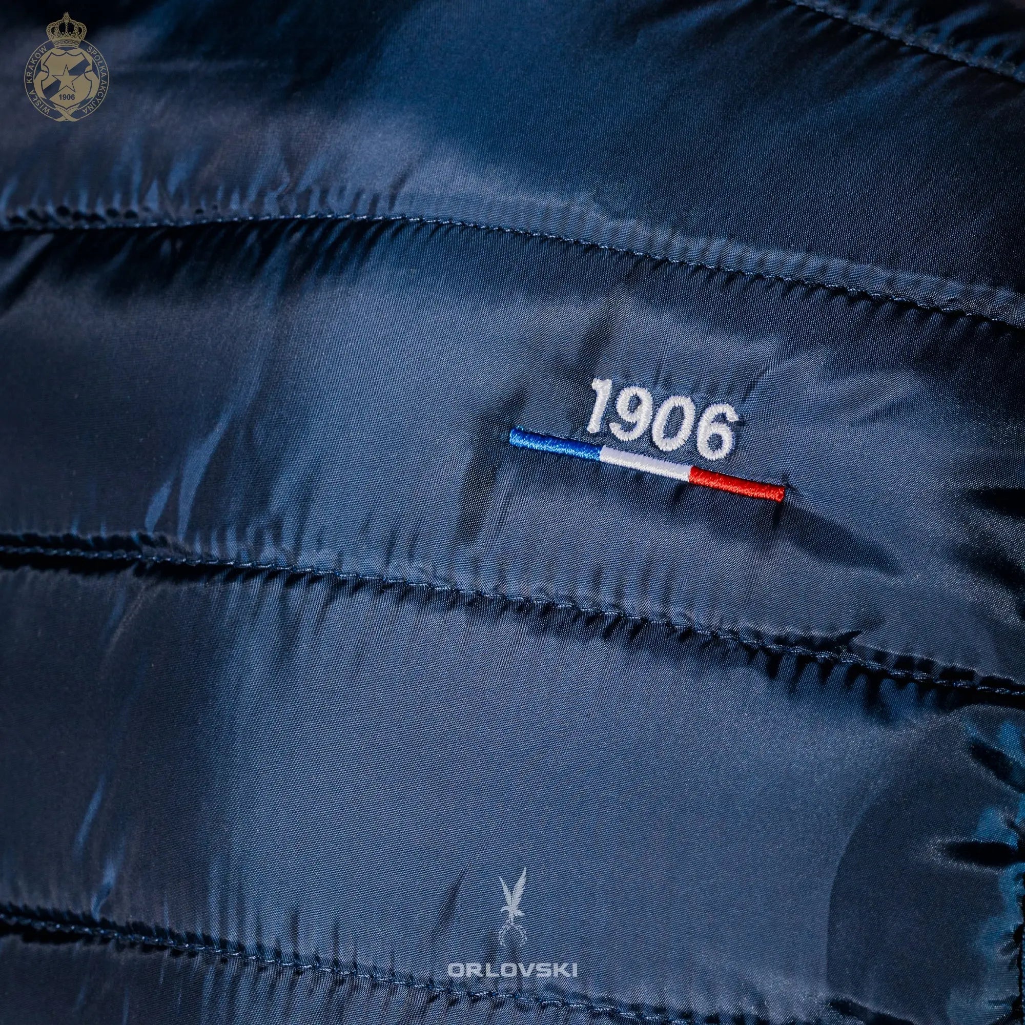 Bezrękawnik Biała Gwiazda - granatowy - Orlovski