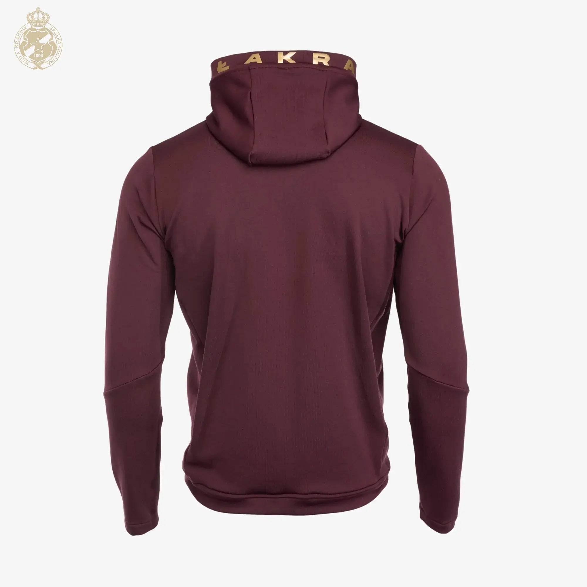 Bluza Biała Gwiazda z kapturem - bordowa Official FanShop - TS Wisła Kraków SA