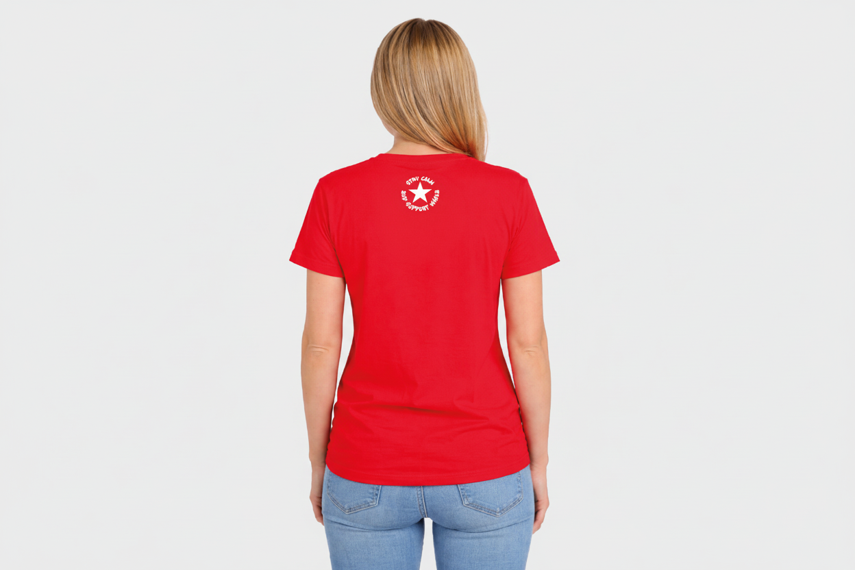 T-shirt Kapibara Stay Calm and Support Wisła - Official FanShop - TS Wisła Kraków SA