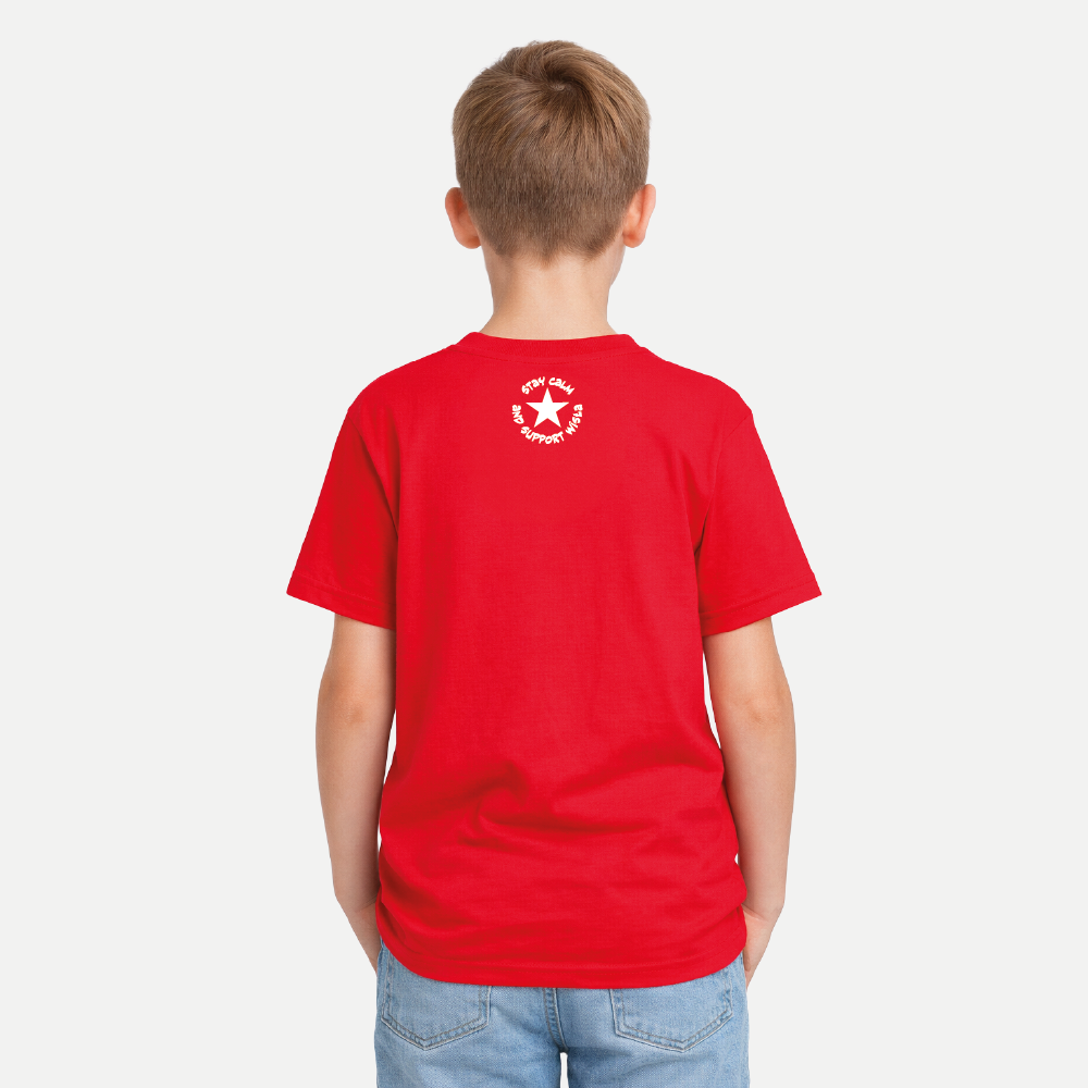 T-shirt Kapibara junior Stay Calm and Support Wisła - Wisła Kraków® Official Platform