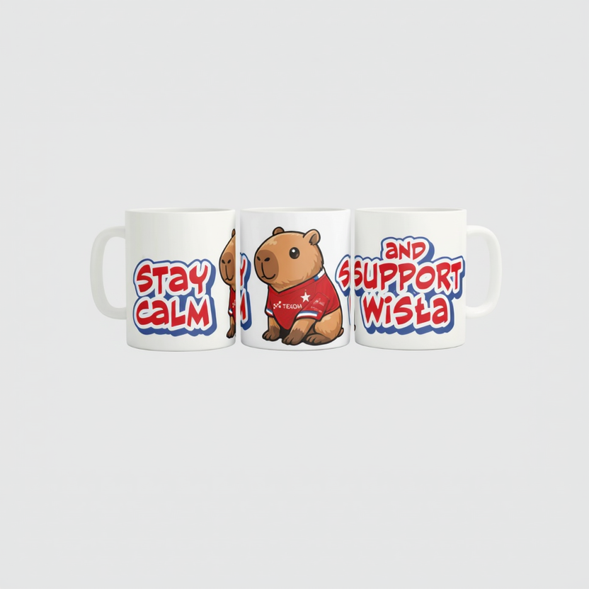 Kubek Kapibara - Official FanShop - TS Wisła Kraków SA