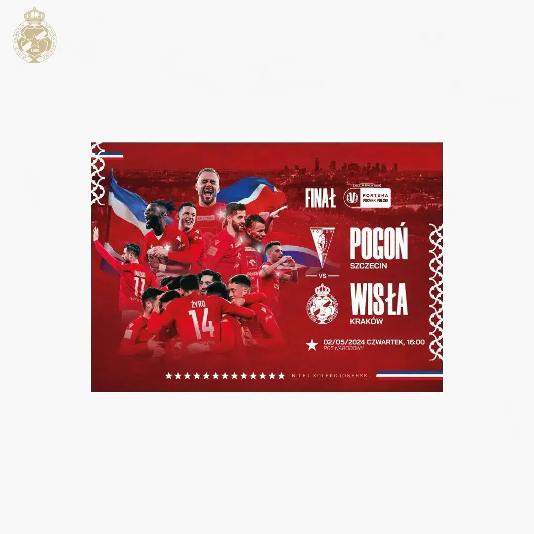 Bilet kolekcjonerski Finał Pucharu Polski Official FanShop - TS Wisła Kraków SA