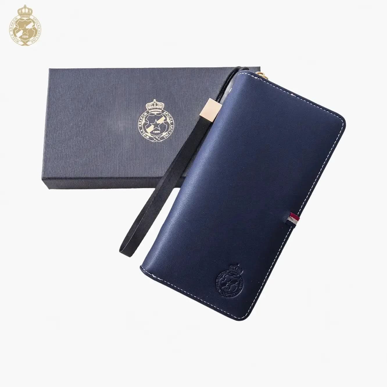 Portfel Herb - niebieski Official FanShop - TS Wisła Kraków SA