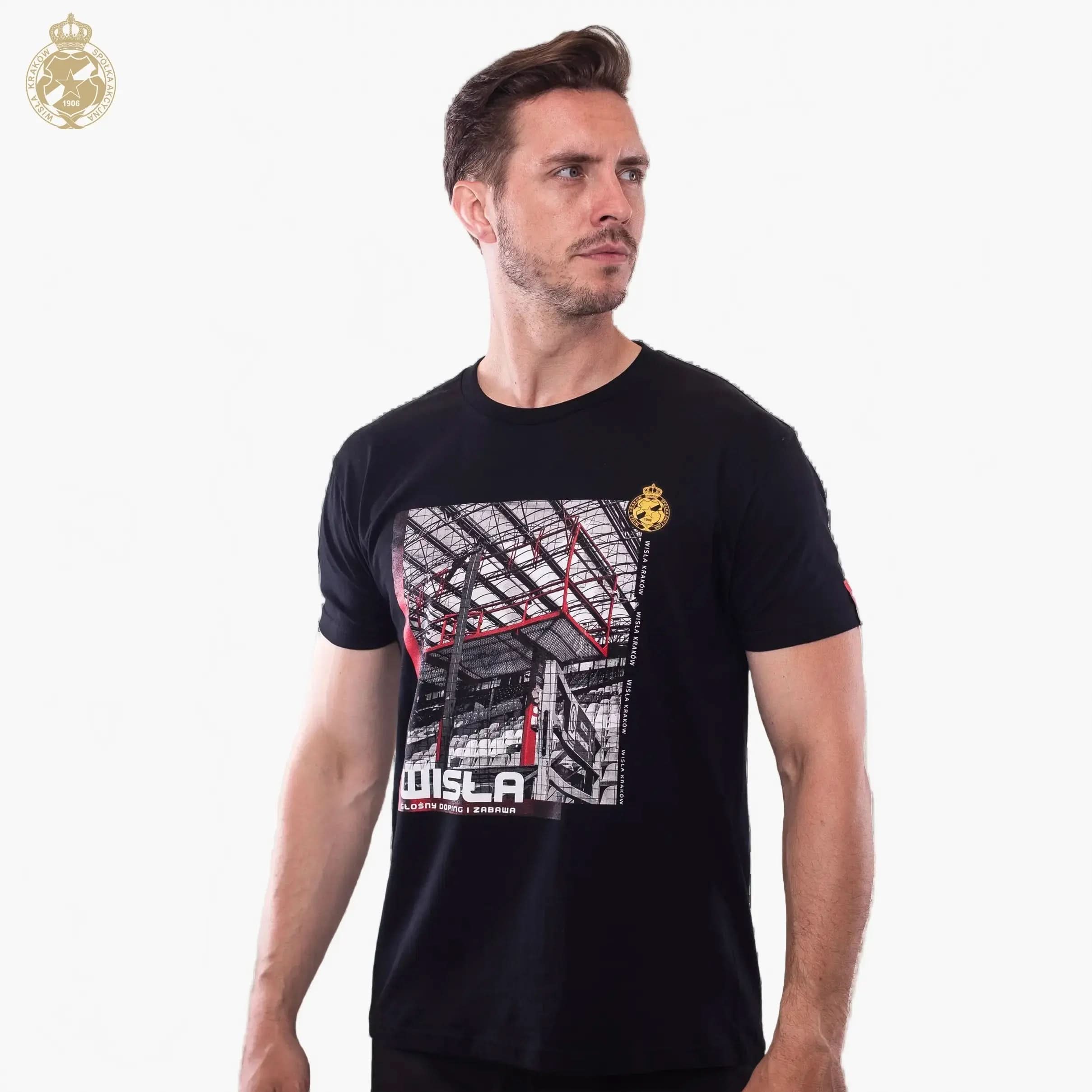 T-shirt Gniazdo - czarny Official FanShop - TS Wisła Kraków SA