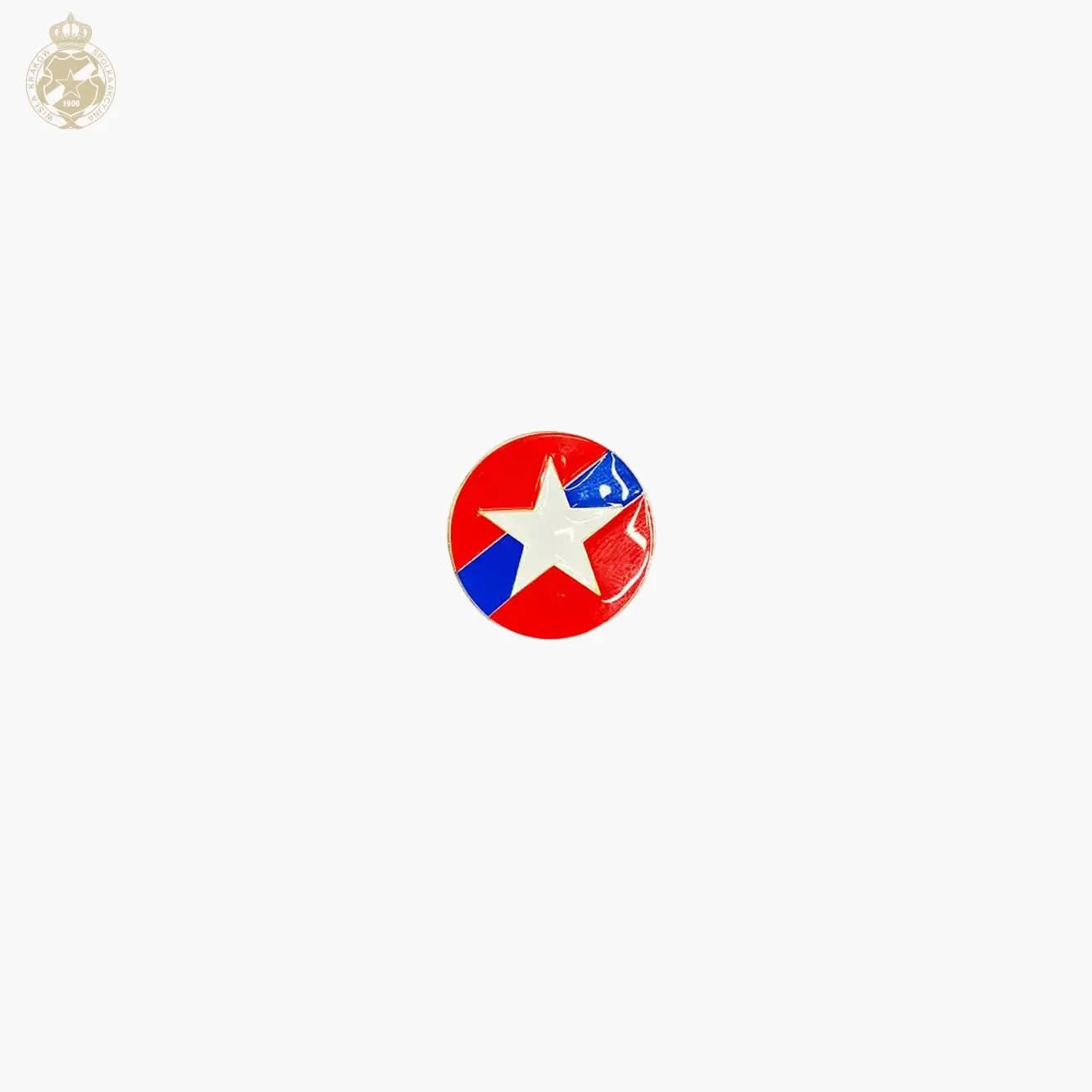 Odznaka emaliowana Gwiazda Official FanShop - TS Wisła Kraków SA