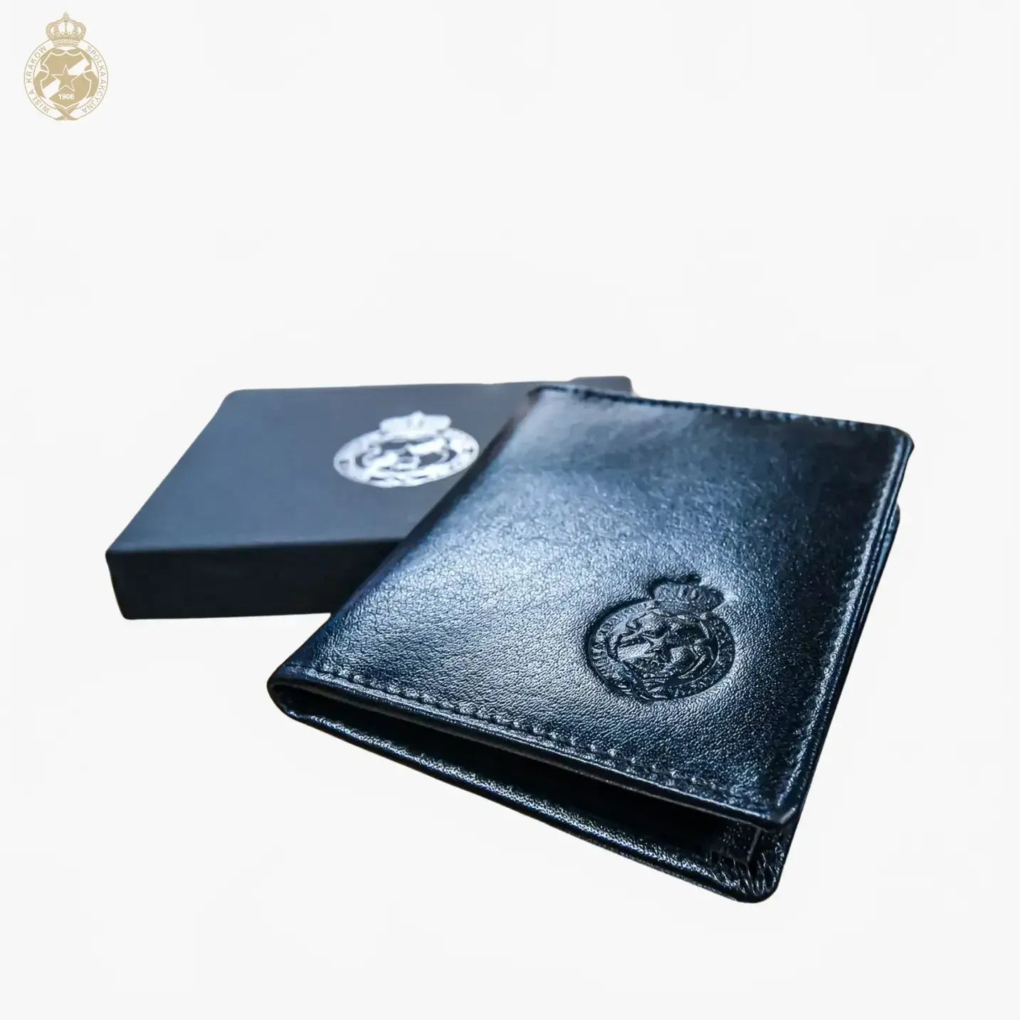 Etui na karty Herb - czarne - TS Wisła Kraków SA