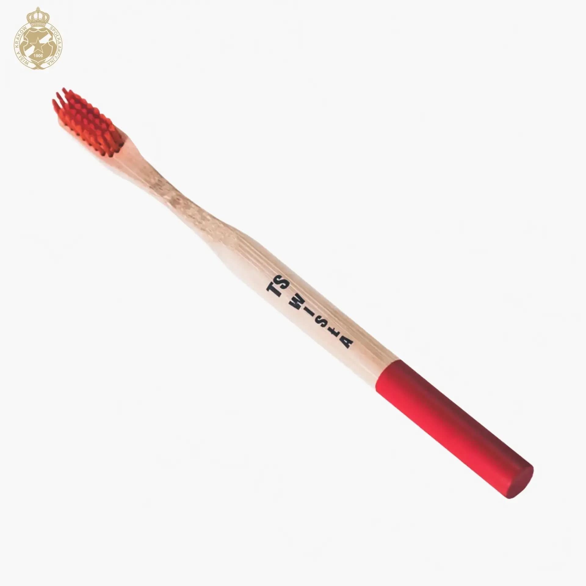 Szczoteczka do zębów - czerwona - TS Wisła Kraków SA