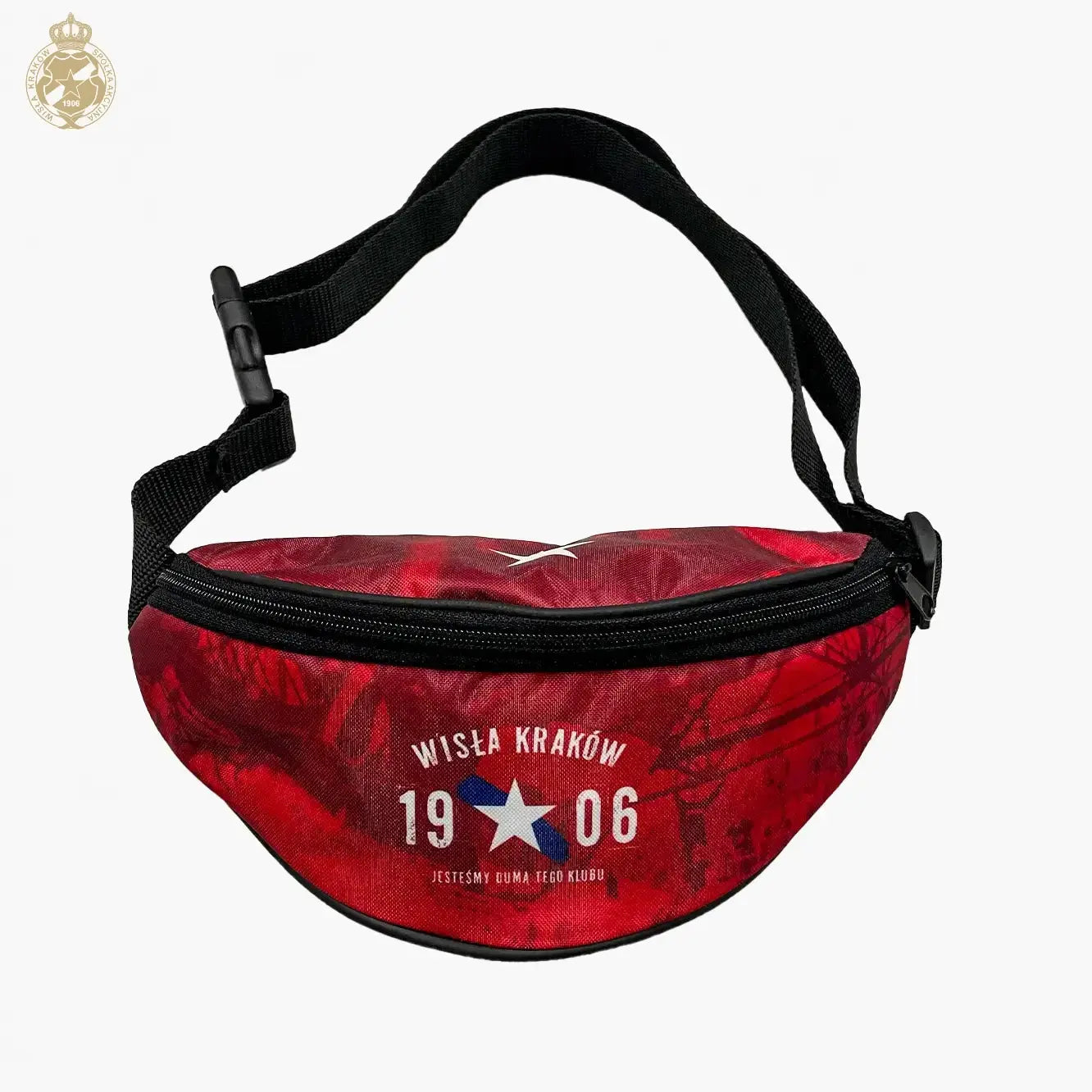Saszetka nerka Wisła Kraków 1906 - czerwona Official FanShop - TS Wisła Kraków SA