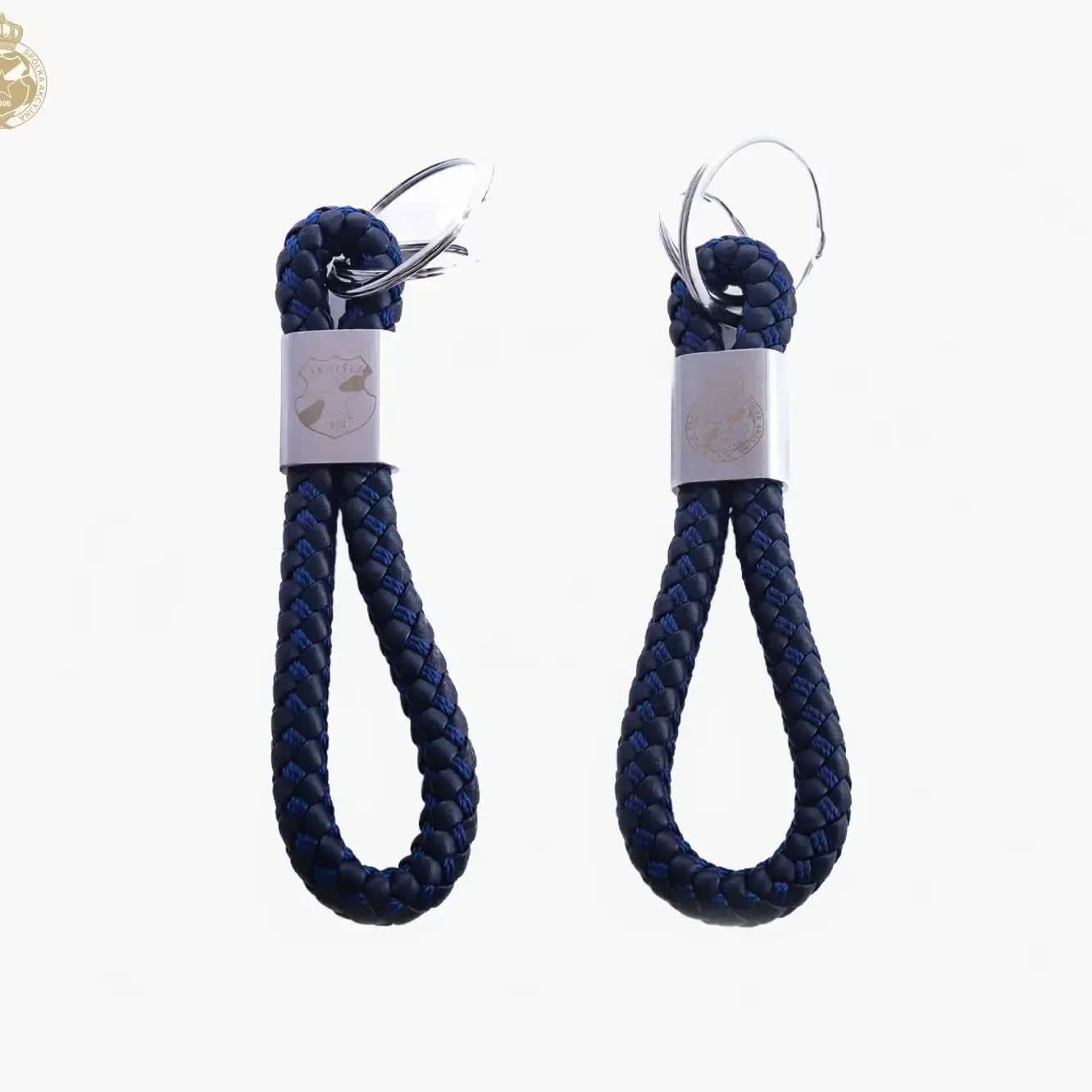 Brelok pleciony - granatowy Official FanShop - TS Wisła Kraków SA