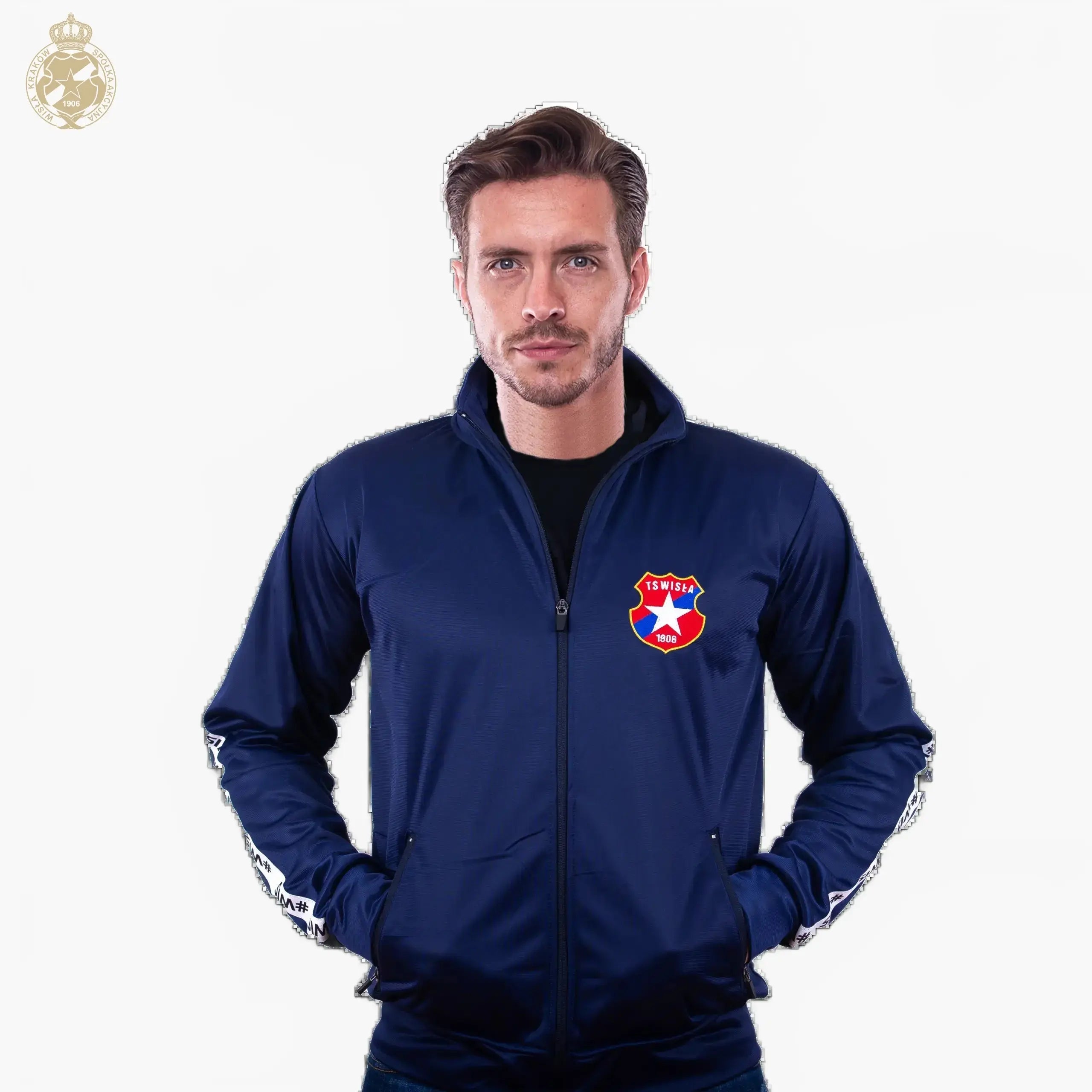 Bluza #WIS TS - granatowa Official FanShop - TS Wisła Kraków SA