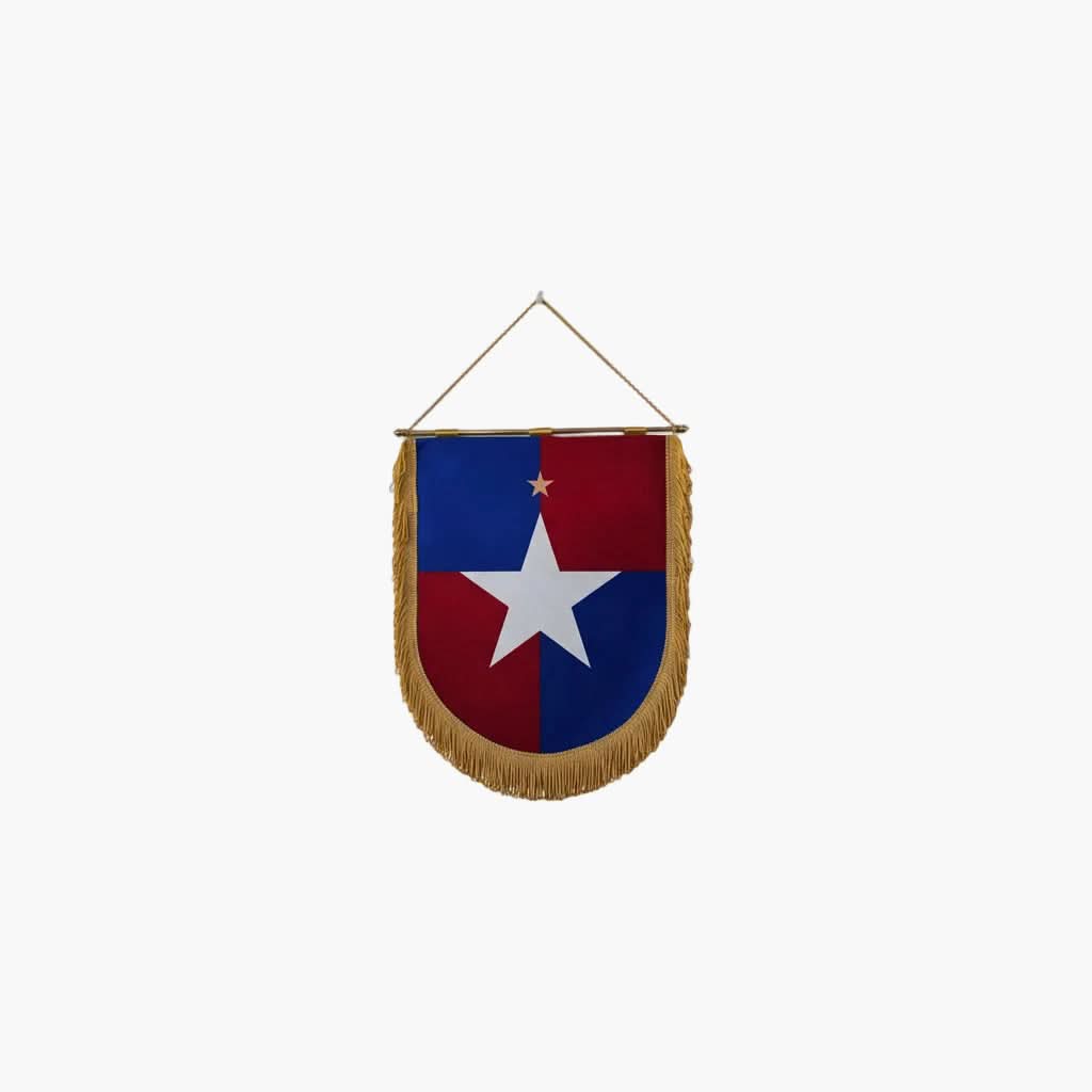 Proporzec meczowy - Hutnik Kraków - Wisła Kraków z podpisami Wisła Kraków Offical FanShop